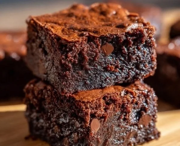Delicious chocolate brownies made with black beans for a healthier dessert option