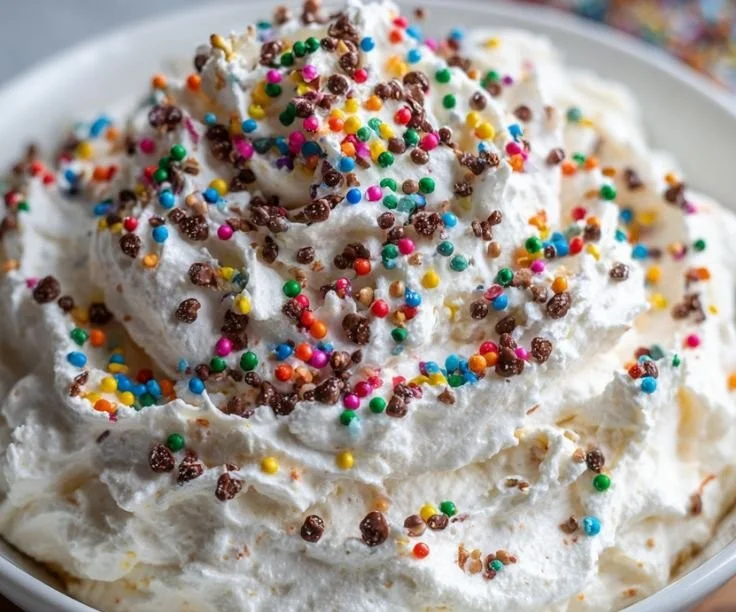 Delicious Christmas Tree Cake Dip served in a festive bowl