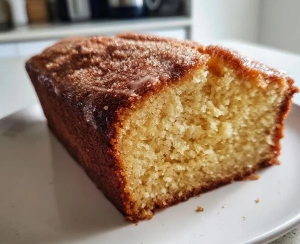 Deliciously baked Cinnamon Donut Bread fresh out of the oven.