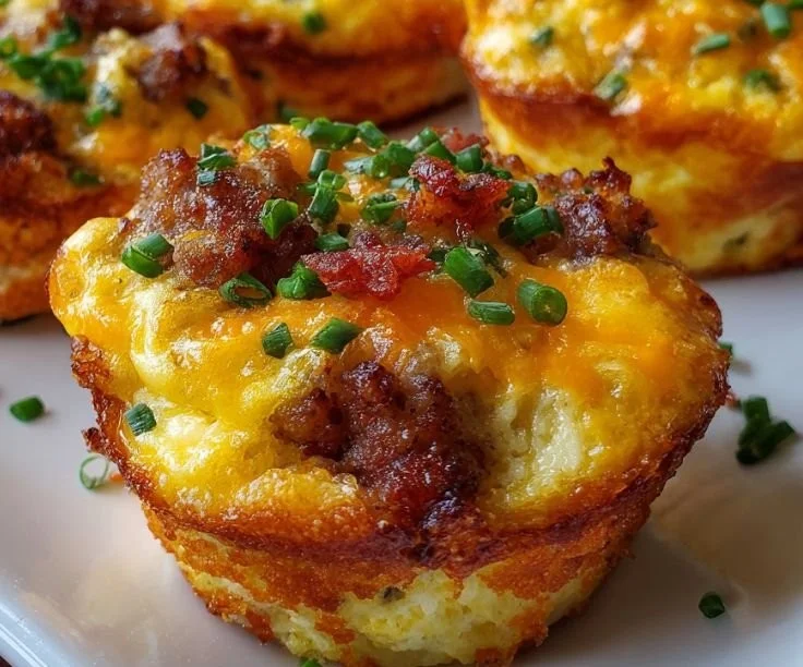 Delicious mini breakfast recipe featuring crispy and juicy bites