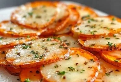 Plate of homemade Pepperoni Cheese Crisps stacked for a tasty snack