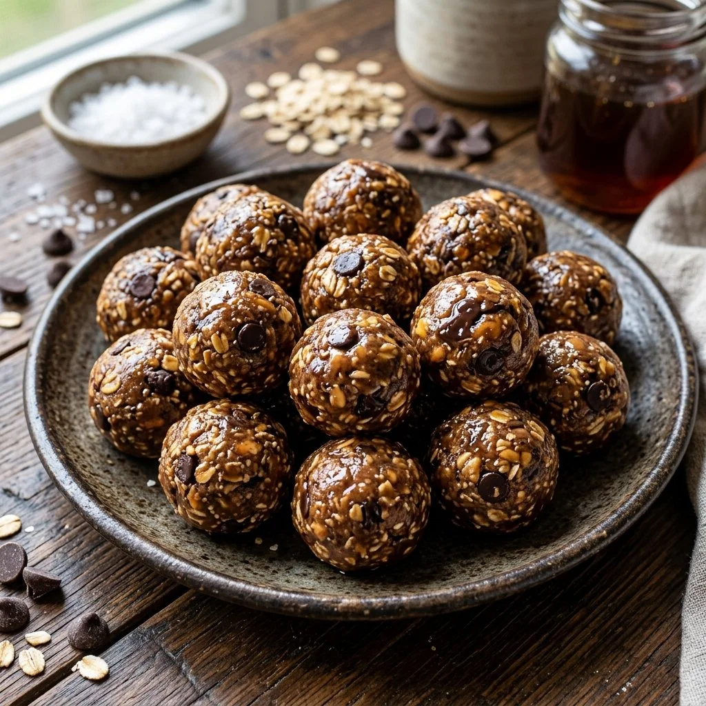 Delicious peanut butter protein balls for a healthy snack